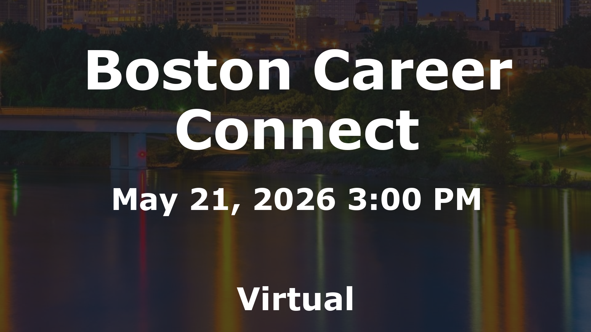 Boston Career Connect event image